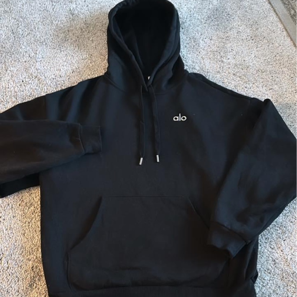 Alo Accolade Hoodie Black